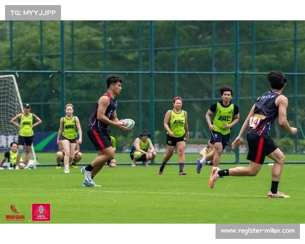 福州启动橄榄球进幼儿园试点 台湾教练带领幼儿体验触式橄榄球启蒙课程